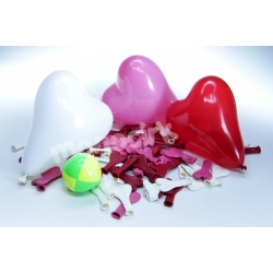 ballons coeur 15cm