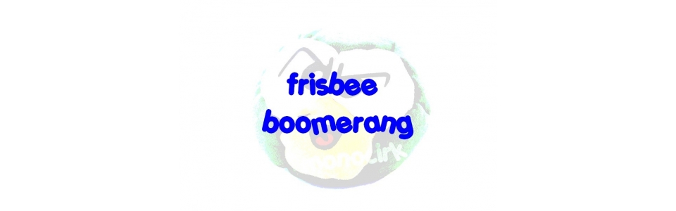 frisbee / dapo / boomerang