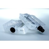 pédales vélo BMX pvc transparent, magasin monocycles cirque Nantes 44