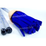 bâton du diable fleurs PICASSO fibre bleu, magasin jonglerie Nantes 44