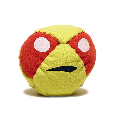 Tshaka balle Ninja rouge jaune