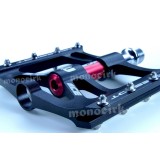 pédales VTT alu noir anodisé ICE 310g , magasin monocycles Nantes