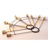 éventails feu russes 5 tiges kevlar