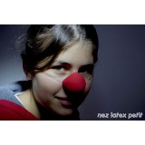 nez de clown rouge en latex enfant adulte, magasin cirque Nantes 44