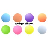 Balle rebond silicone Spotlight 76mm 265g, magasin cirque jonglerie 44