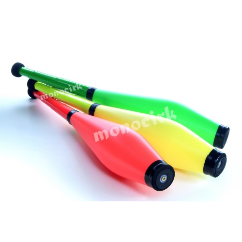 kit 3 massues jonglerie FLUO initiation, magasin cirque Nantes Breizh