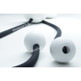 paire poïs contact 100mm blanches 530g