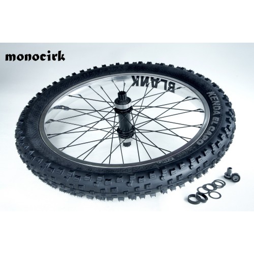 roue monocycle 20" ISIS cross trial, pneu 20"x2,6", magasin Nantes 44