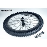 roue monocycle 20" ISIS cross trial, pneu 20"x2,6", magasin Nantes 44