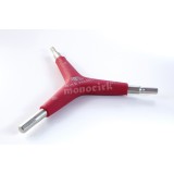 clé allen étoile multi 4mm, 5mm et 6mm