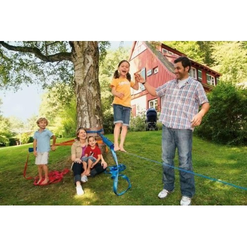 Slack-line SLACKSTAR 15mx5cm initiation, magasin cirque Nantes