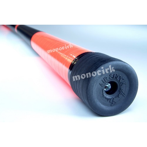 bâton du diable biconique Babache Grip orange, jonglerie cirque Nantes