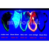 paire poïs bolas drapeaux lestés blanc-bleu, magasin cirque Nantes 44