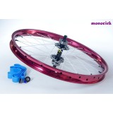 roue montée 20" axe carré jante SALT