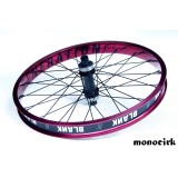 roue monocycle 20" ISIS axe Koxx jante Blank rouge
