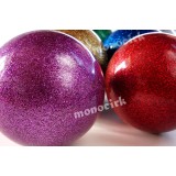 grosse balle scène 100mm pailletée glitter française