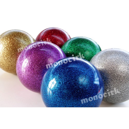 balle jonglerie scène 80mm Glitter - paillettes