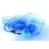 poïs bolas balles bleues-foulards bleus fluo, Magasin cirque Nantes 44
