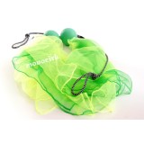 poïs bolas balles vertes-foulards jaune fluo, Magasin cirque Nantes 44
