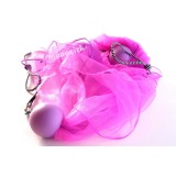 copy of poïs balles foulards blanc-rose