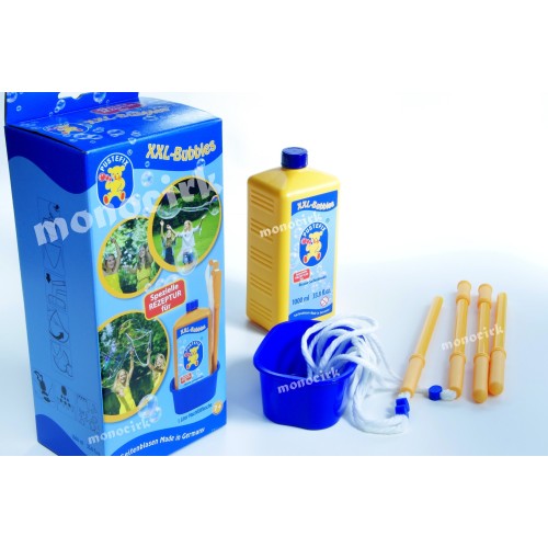 sauce bulles géantes 1 litre PUSTEFIX avec filet