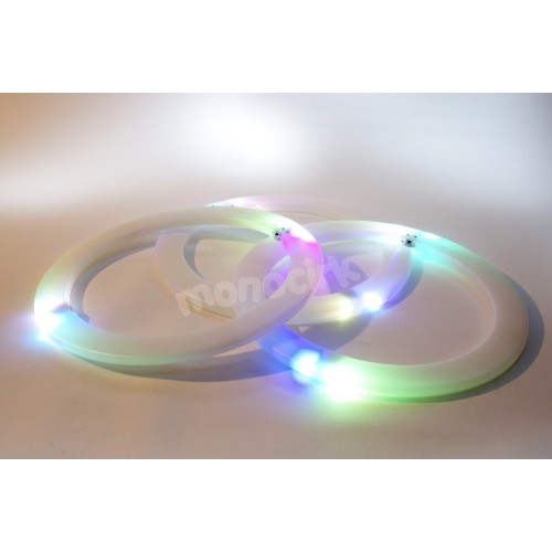 anneau jonglerie lumineux 35cm à LED, matériel cirque jonglerie Nantes