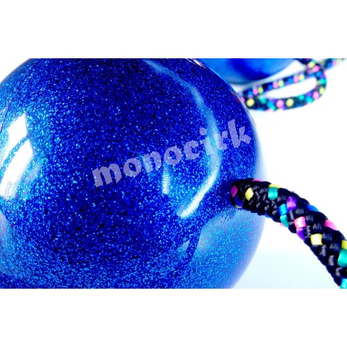 bolas poïs contact balles scène jaunes 80mm, magasin Nantes jonglerie