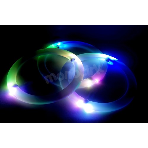 anneau jonglerie lumineux 35cm à LED, matériel cirque jonglerie Nantes