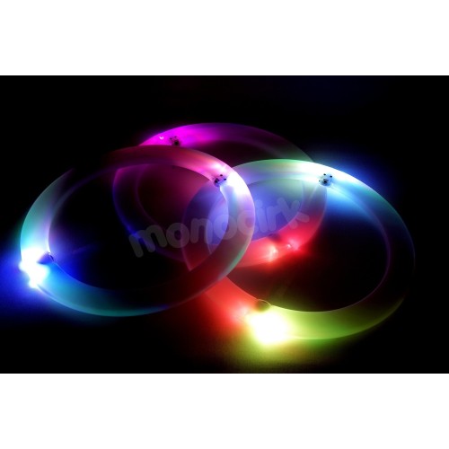 anneau jonglerie lumineux 35cm à LED, matériel cirque jonglerie Nantes