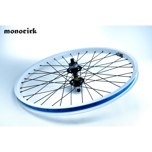 roue monocycle 24" avec pneu rouge, magasin spécialisé cirque Nantes