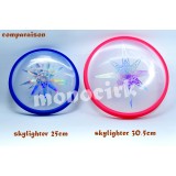 frisbee lumineux AEROBIE Skylighter 30cm, magasin cirque Nantes 44