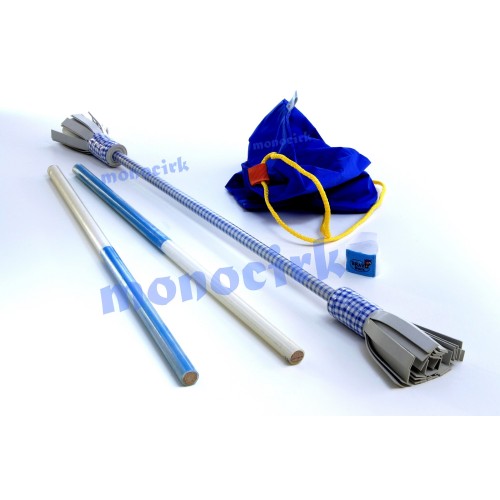 bâton du diable fleurs BRAVO fibre verre, magasin jonglerie Nantes 44