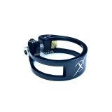 collier serrage tube 31,8mm EXCEED en aluminium et titane