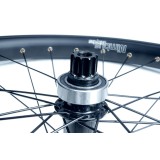 roue monocycle ISIS 24" noire Nimbus - Koxx, magasin cirque Nantes 44