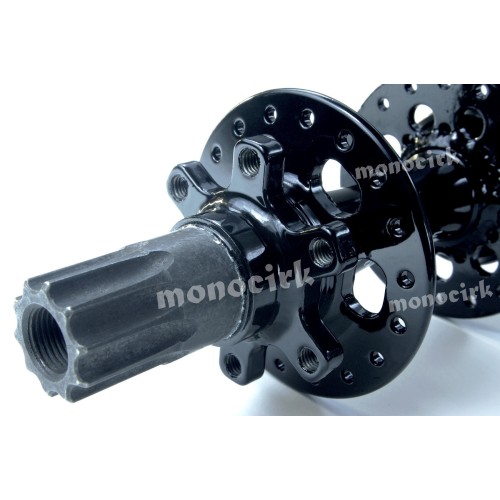 axe monocycle ISIS DISK Nimbus 36 rayons, magasin cirque Nantes 44