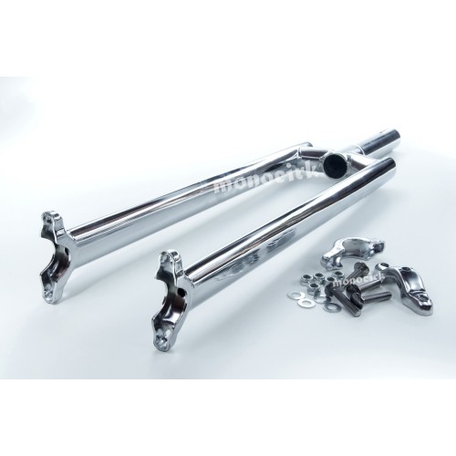 monocycle cadre fourche 26-27,5" chrome Nimbus, magasin cirque Nantes