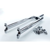 monocycle cadre fourche 26-27,5" chrome Nimbus, magasin cirque Nantes