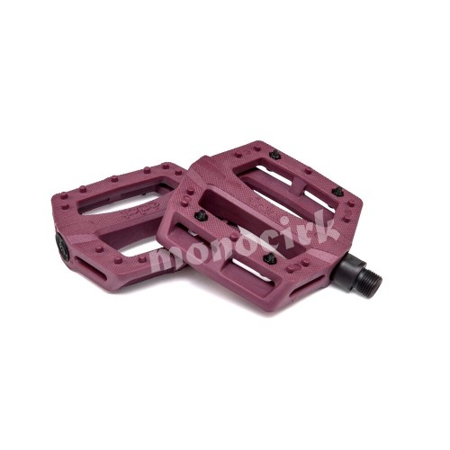 pédales monocycle BMX ECLAT Contra bordeaux Burgundy