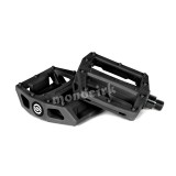 pédales monocycle vélo BMX SALT noires en nylon