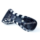 Magasin cirque, monocycle Nantes, selle QU-AX LUXUX Zèbre + poignées