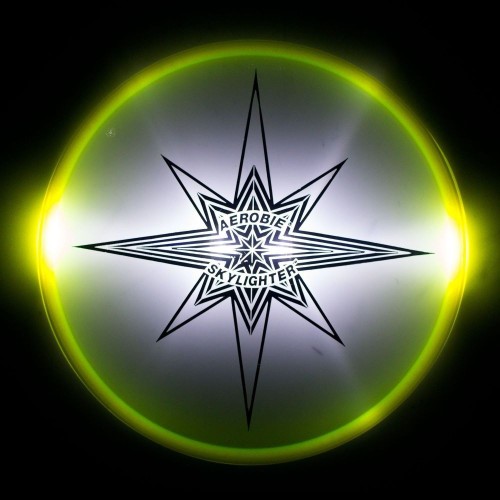 frisbee lumineux AEROBIE Skylighter 25cm, magasin cirque Nantes 44