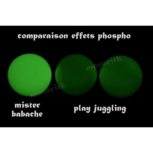 balle scène Super PHOSPHO 72mm Babache, matériel jonglerie Nantes