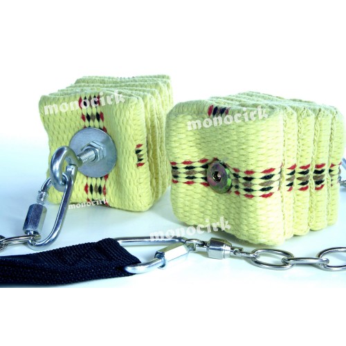 copy of copy of bolas feu double FNG mèche 100mm 570g