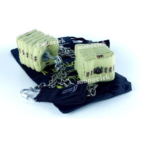 bolas feu FNG cathédrale mèche kevlar 5cm, MONOCIRK à Nantes 44