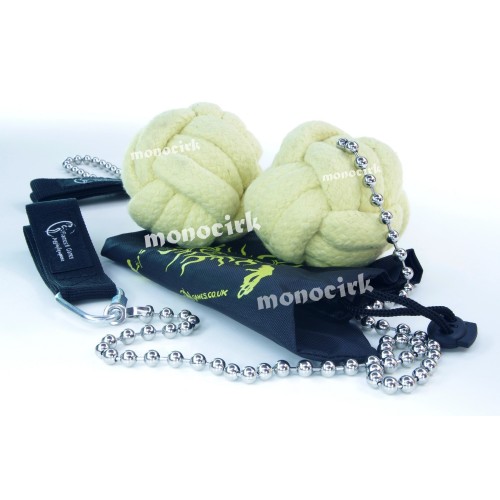 bolas feu monkey fist 80mm corde kevlar 13mm, magasin Nantes Breizh