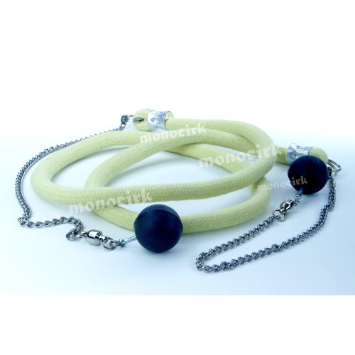 corde à sauter FEU GORA kevlar 16mm poignées silicone