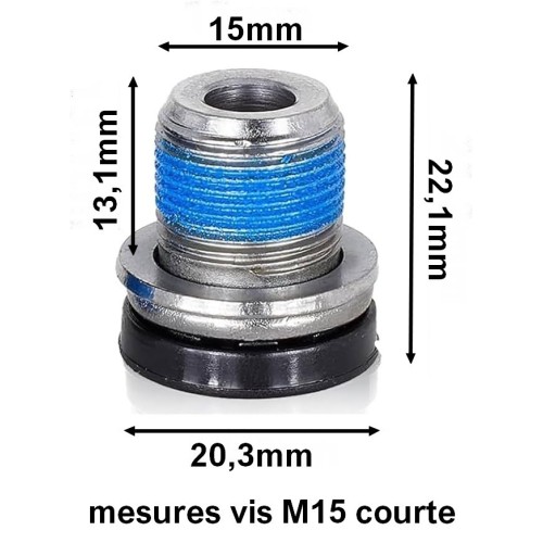 Vis M15 allen ISIS, Bosch, monocycle, magasin cirque Nantes Bretagne