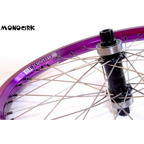 roue monocycle ISIS 20" violette, magasin spécialisé cirque Nantes 44