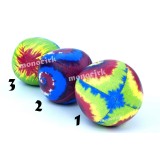 balle jonglerie Festival Multi couleur fantaisie 67mm 120g à graines et coutures solides