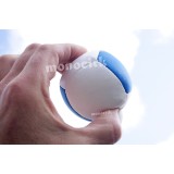 balle jonglerie cube PRO 63mm 110g blanc-fluo, magasin cirque Nantes